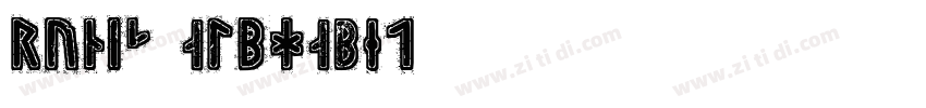 runic alphabet字体转换